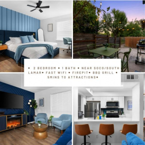 Stylish 2BR Oasis with Private Patio - Sleeps 8